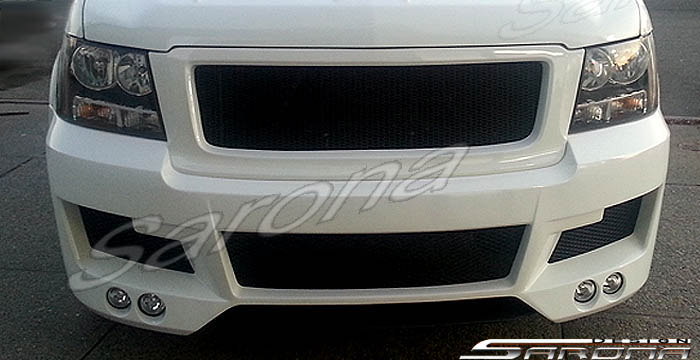 Custom Chevy Suburban  SUV/SAV/Crossover Front Bumper (2007 - 2014) - $1190.00 (Part #CH-030-FB)